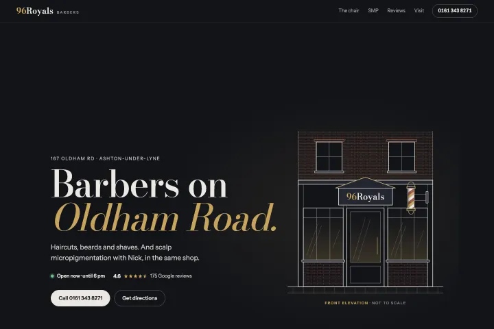96 Royals Barbers — Berbernica