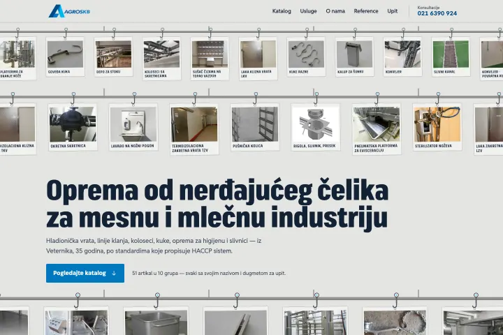 AgrosKB — Klanična i mlekarska oprema