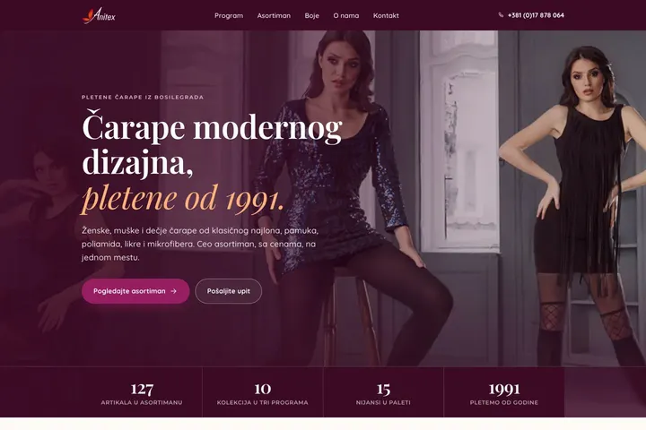 Anitex — Pletene čarape