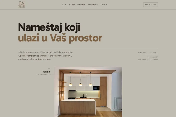 Blagojev naslednik — Nameštaj po meri za ceo stan