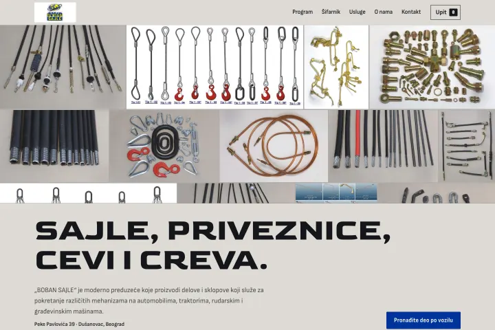 BOBAN SAJLE — Sajle, cevi i creva