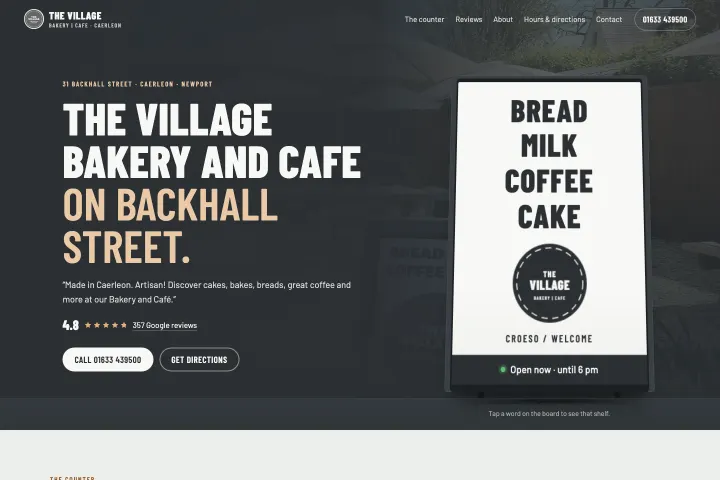 The Village, Bakery and Cafe — Pekara i kafić
