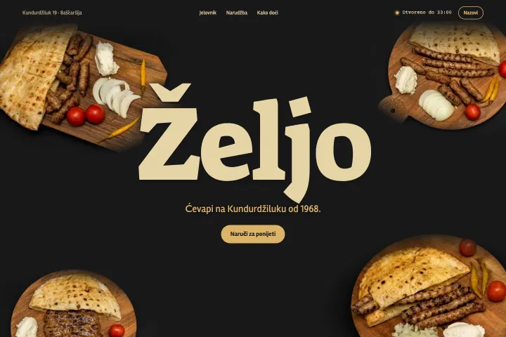 Ćevabdžinica Željo — Ćevapi / roštilj