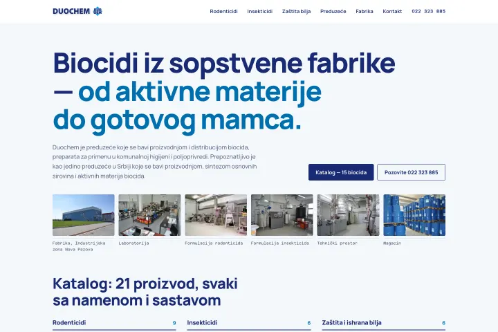 DUOCHEM — Biocidi i hemija