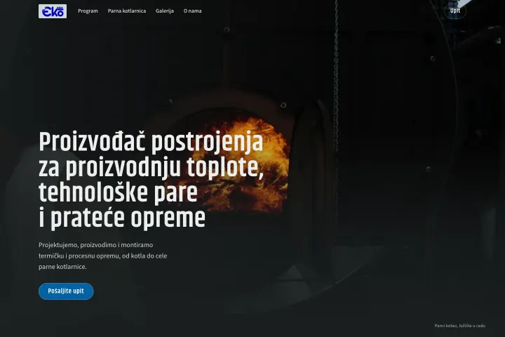 EKOSTAR — Parni i toplovodni kotlovi