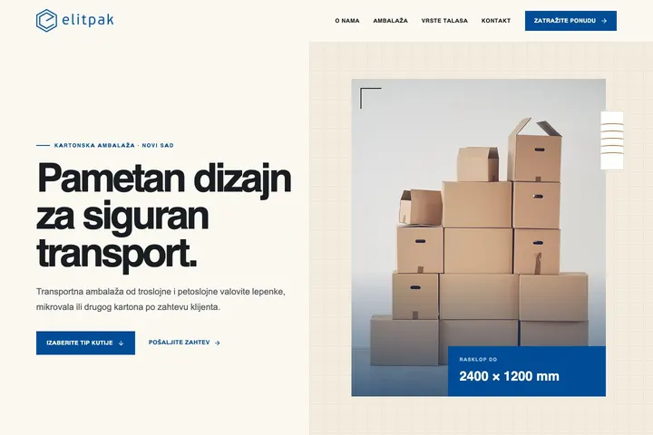 Elitpak — Ambalaža · Karton