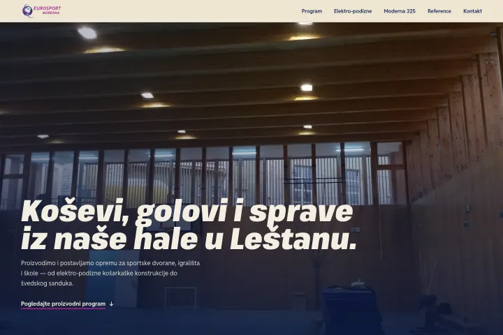 Eurosport Moderna — Sportska oprema i rekviziti
