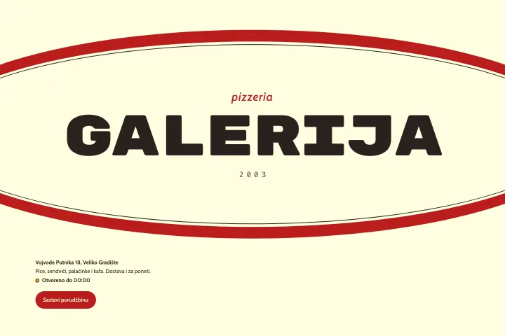 Picerija Galerija — Picerija