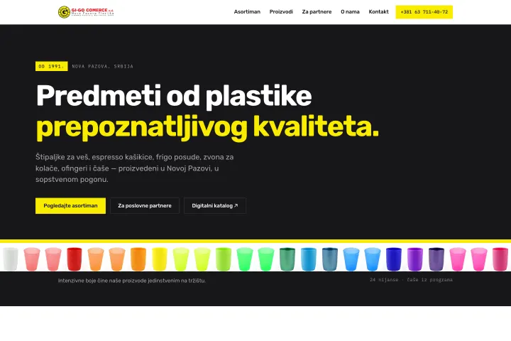 GI-GO COMERCE — Plastika za domaćinstvo