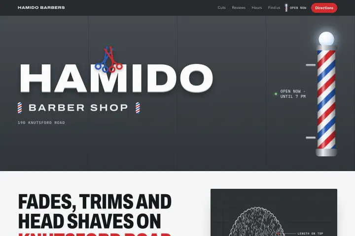 Hamido Barbers — Berberska radnja