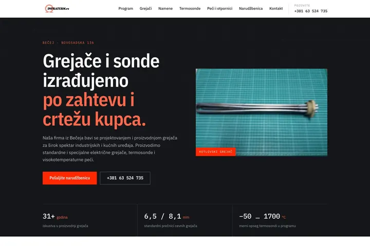 Infraterm — Hrana i roba široke potrošnje