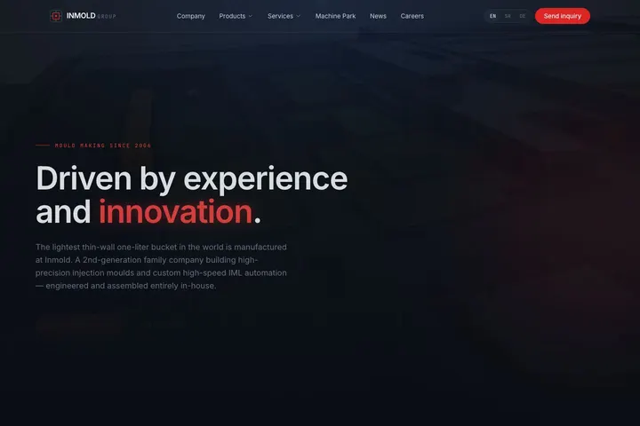 INMOLD Group — Industrija