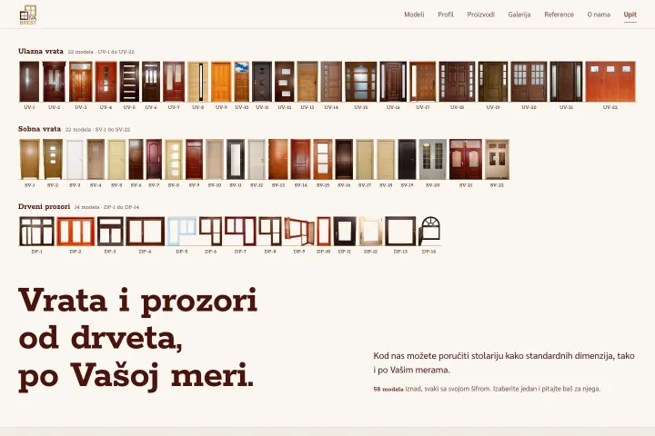 Iva-Brest d.o.o. — Drvena vrata i prozori