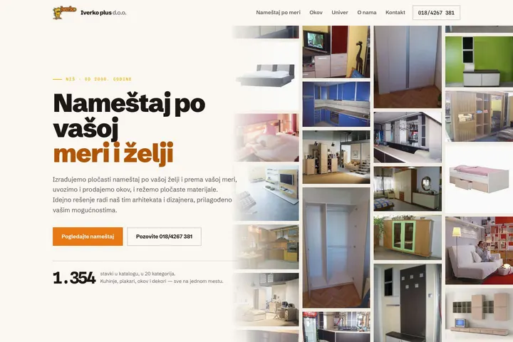 Iverko plus — Nameštaj po meri i okov