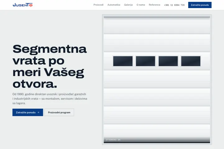 Jugent — Garažna i industrijska vrata