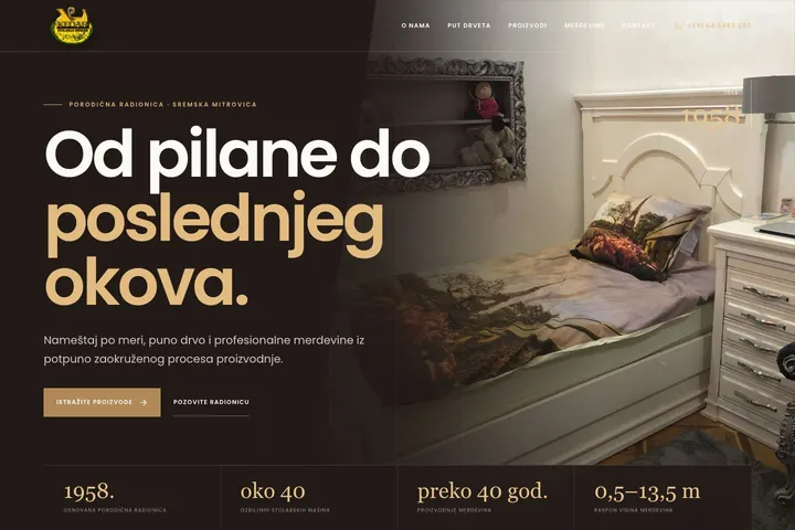 Stolarija Kedar — Stolarija · Drvo
