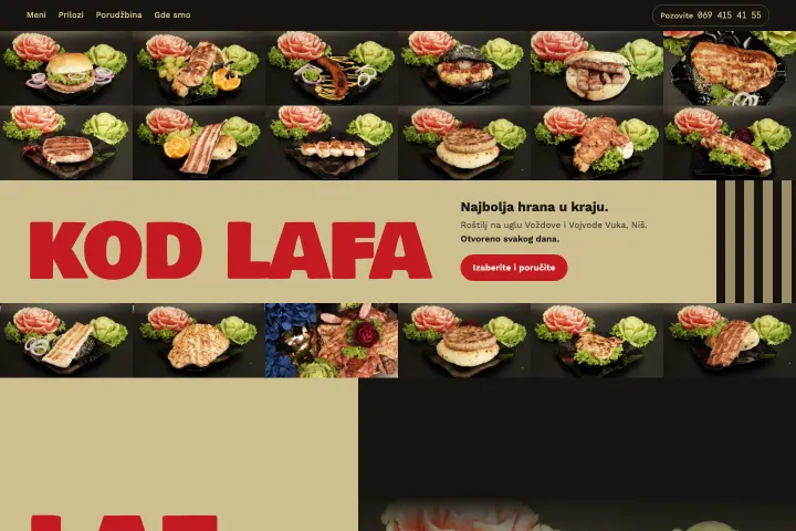 Kod Lafa — Roštilj