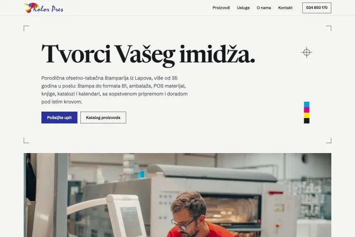 KOLOR-PRES — Štamparija i štampana ambalaža