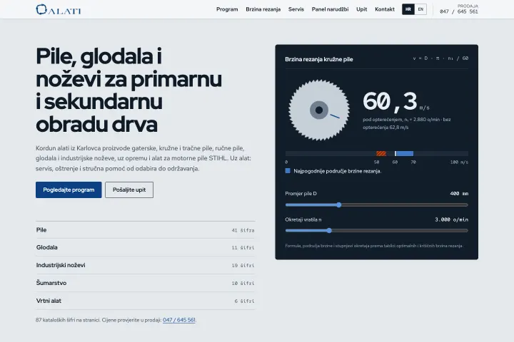 KORDUN ALATI — Alati za obradu drveta