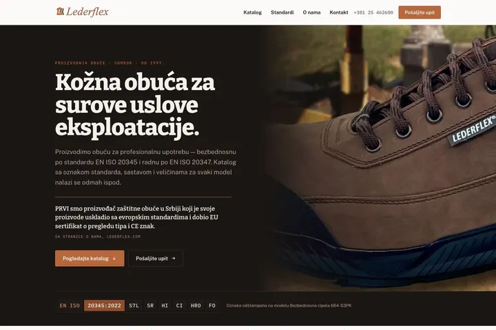 Lederflex — Zaštitna obuća