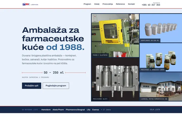 Lodik — Ambalaža · Plastika