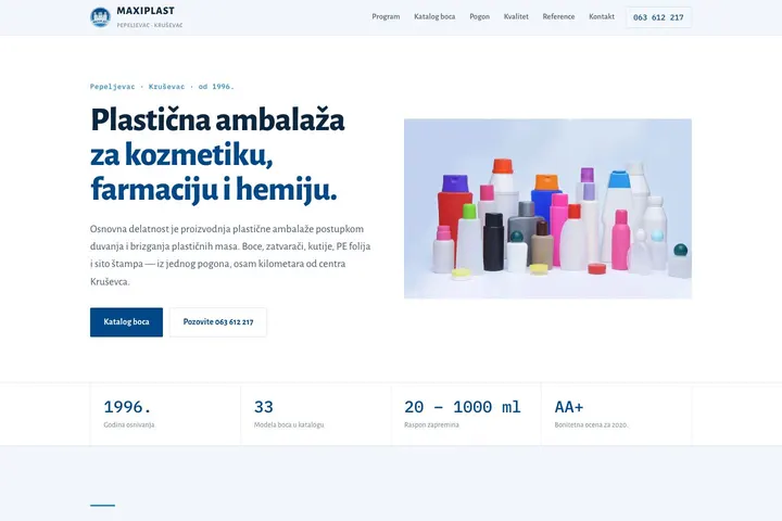 Maxiplast — Ambalaža i plastika