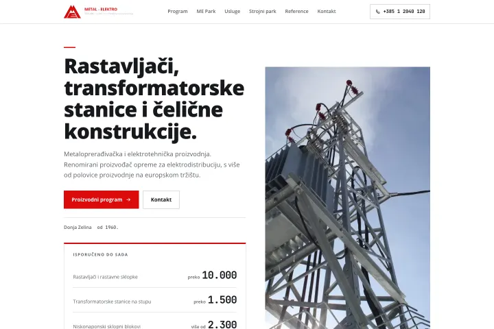 Metal-Elektro d.d. — Rasklopna oprema i trafostanice