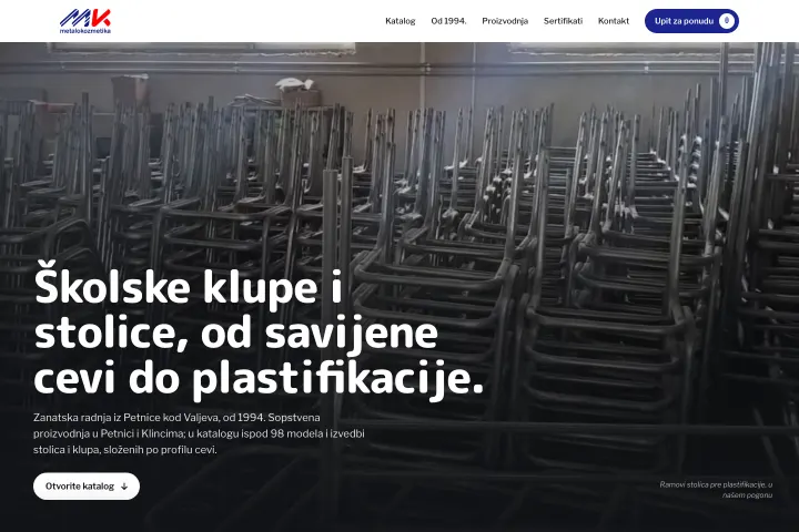 Z.R. Metalokozmetika — Školski i predškolski nameštaj