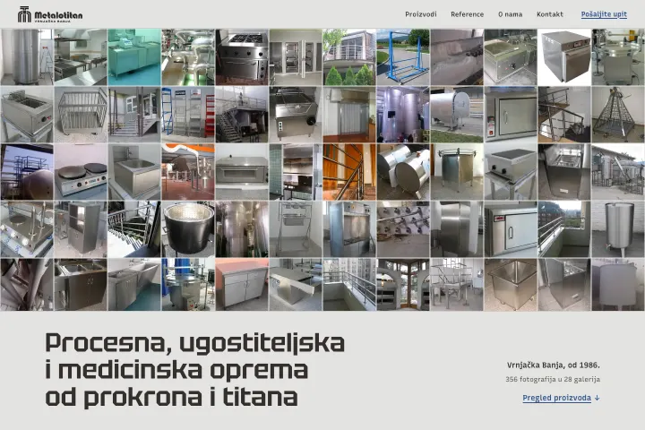 Metalotitan d.o.o. — Oprema od prokrona i titana
