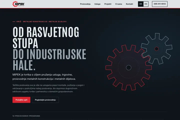 MIPEK — Čelične konstrukcije i komunalna oprema