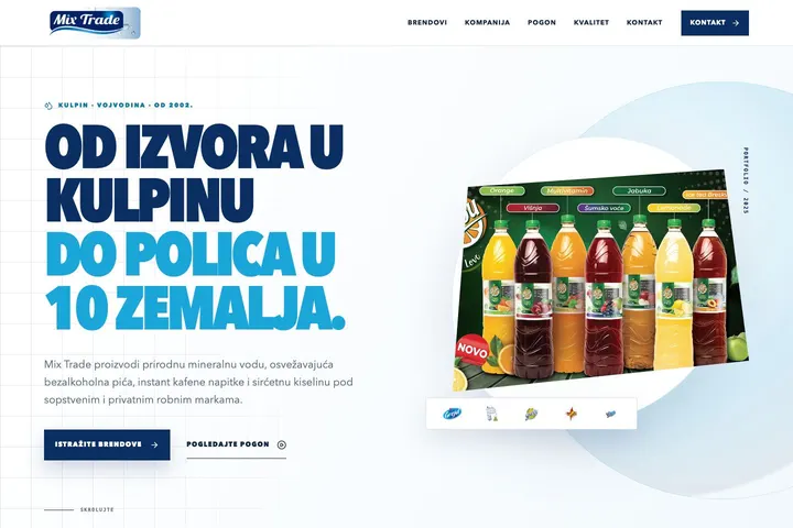 Mix Trade — Pića · Voda