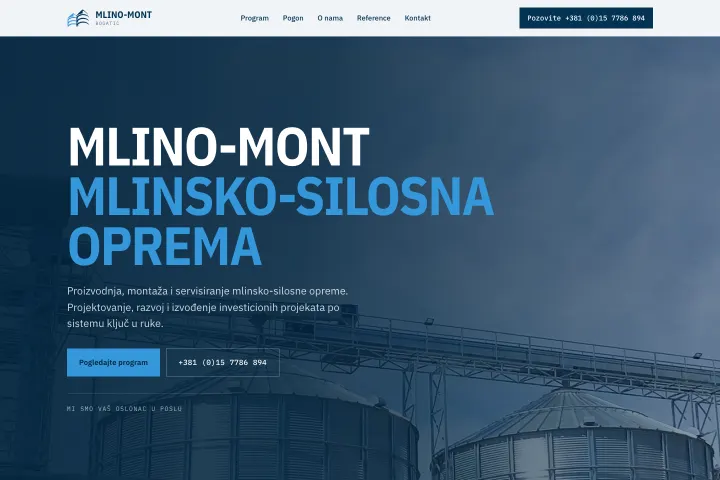 MLINO-MONT — Mlinsko-silosna oprema
