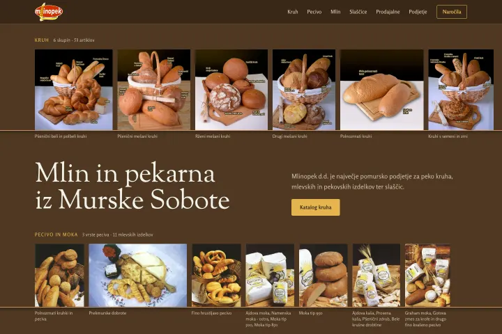 Mlinopek d.d. — Mlin, pekara i poslastičarnica