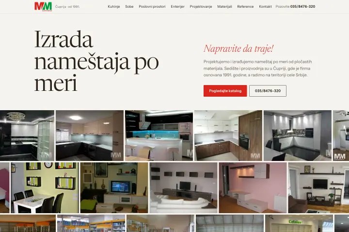 MM-Commerce — Nameštaj po meri