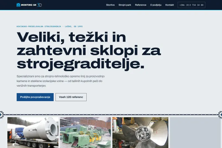 MONTING SK — Mašinogradnja i čelične konstrukcije