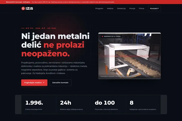 NIŠ ZIS — Industrijska elektronika