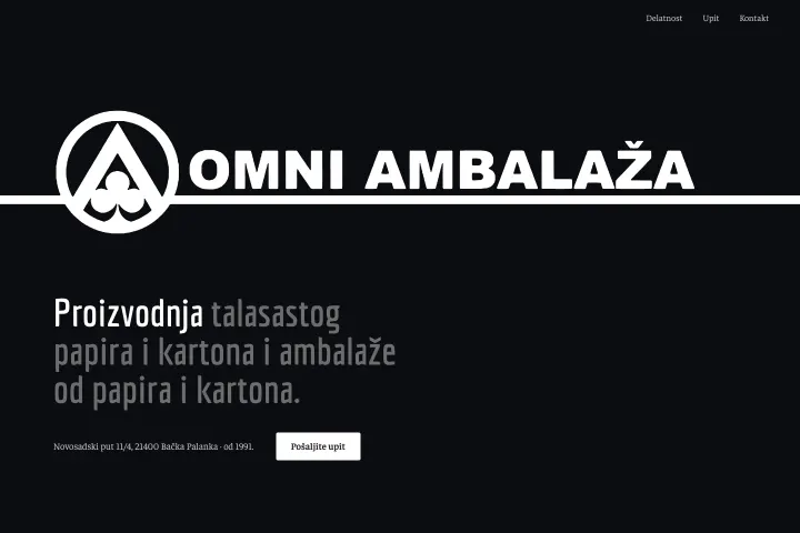 Omni Ambalaža — Talasasti karton i ambalaža