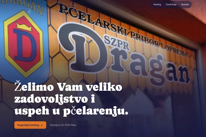 Pčelarski pribor i oprema DRAGAN — Pčelarski pribor i oprema