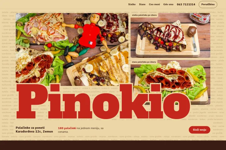 Pinokio — Palačinkarnica