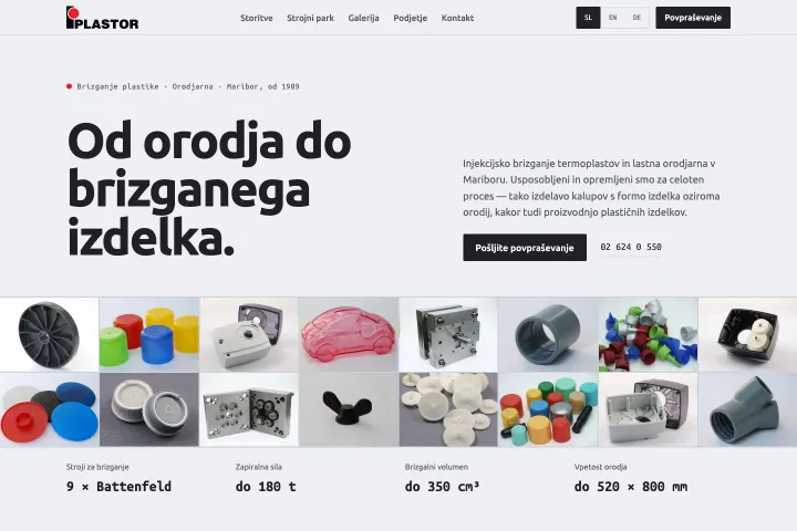 PLASTOR — Brizganje plastike i alatnica