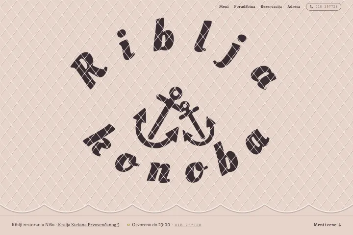 Riblja konoba — Riblji restoran