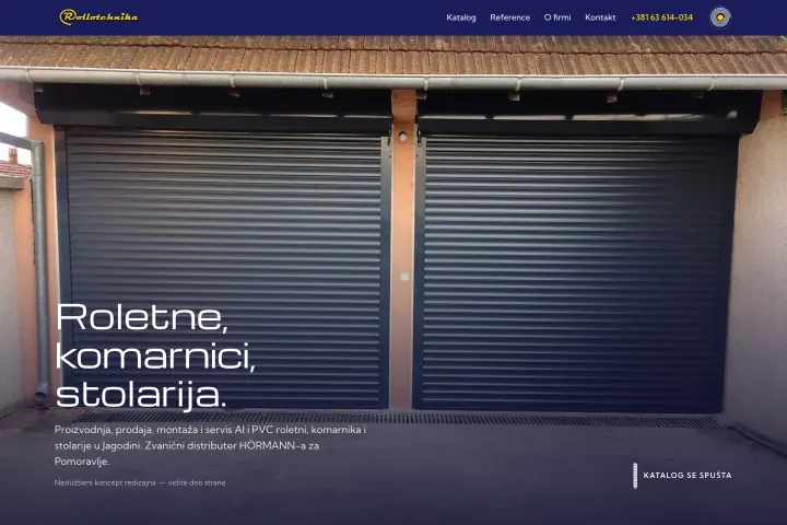 ROLLOTEHNIKA — Al i PVC roletne i stolarija
