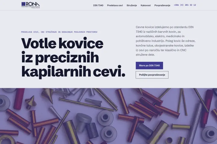 RONA — Kovice i struženi delovi
