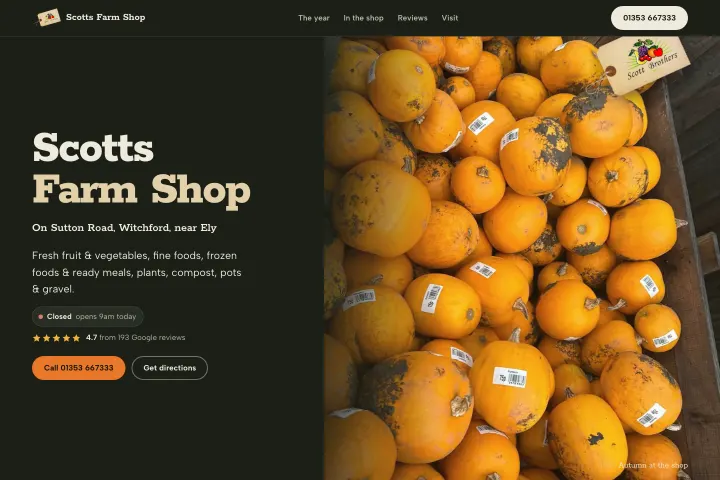 Scotts Farm Shop — Farmska prodavnica