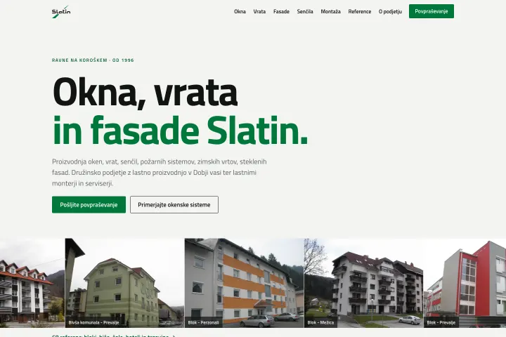 SLATIN — PVC i ALU prozori i vrata
