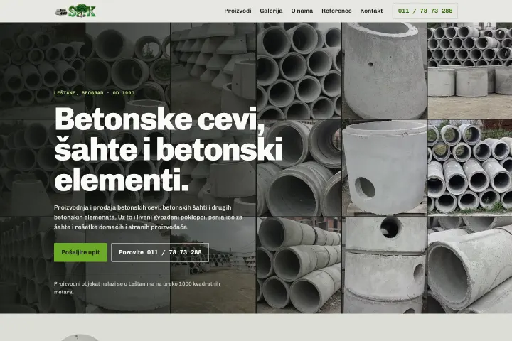 ŠPIK — Betonske cevi i šahte