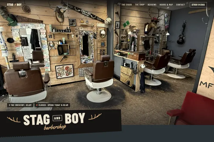 Stag & Boy Barbershop — Berbernica