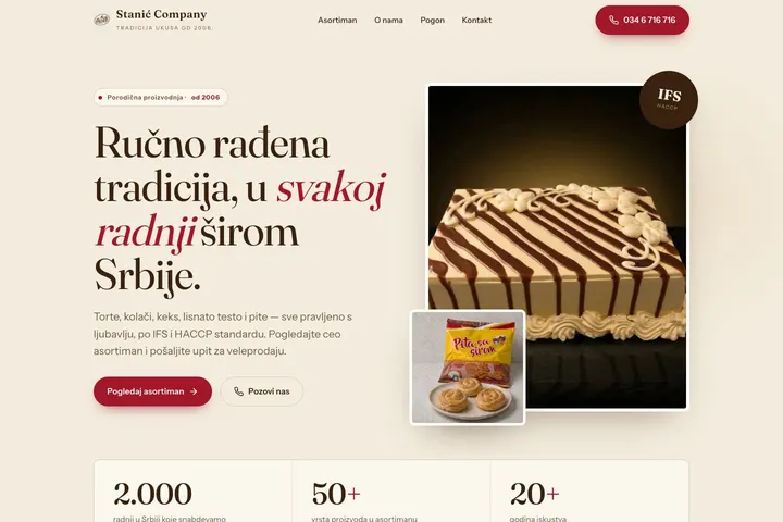 Stanić NM — Proizvodnja
