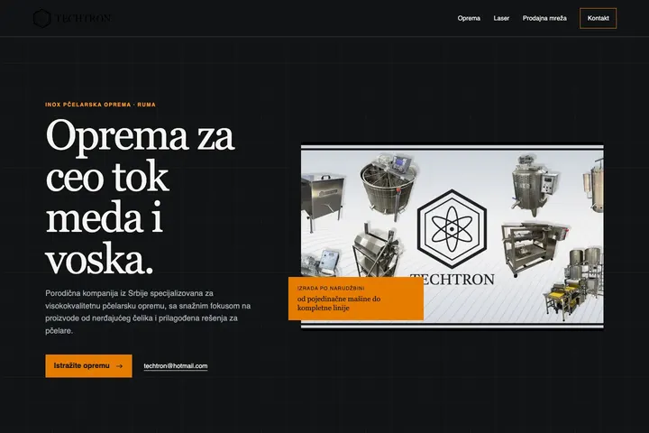Techtron — Metal i obrada