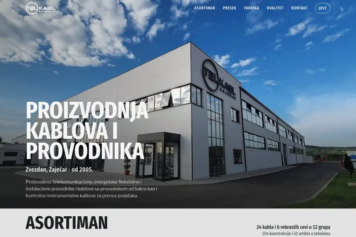 TEL-KABL — Fabrika kablova i provodnika